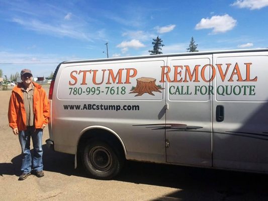 Stump Removal Van